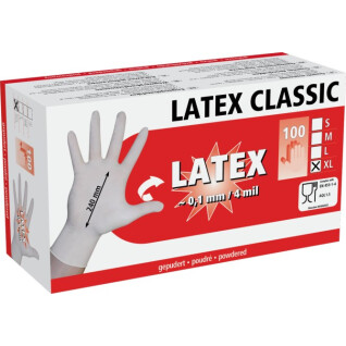 Wegwerphandschoenenkastje Kerbl Latex Classic