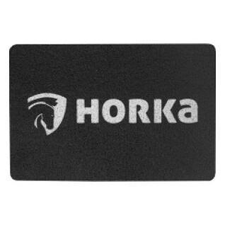 Deurmat met HORKA logo.