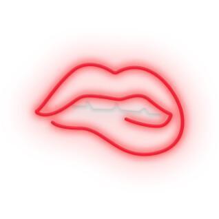 Verlicht bord Candyshock Biting Lips