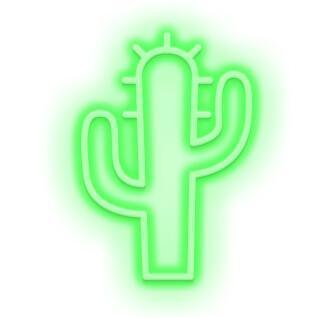 Verlicht bord Candyshock Cactus