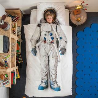 Dekbedovertrek en kussensloop Snurk Astronaut